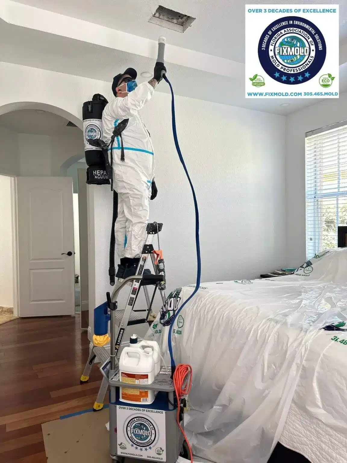 Fixmold Electrostatic 360 Vent Cleaning