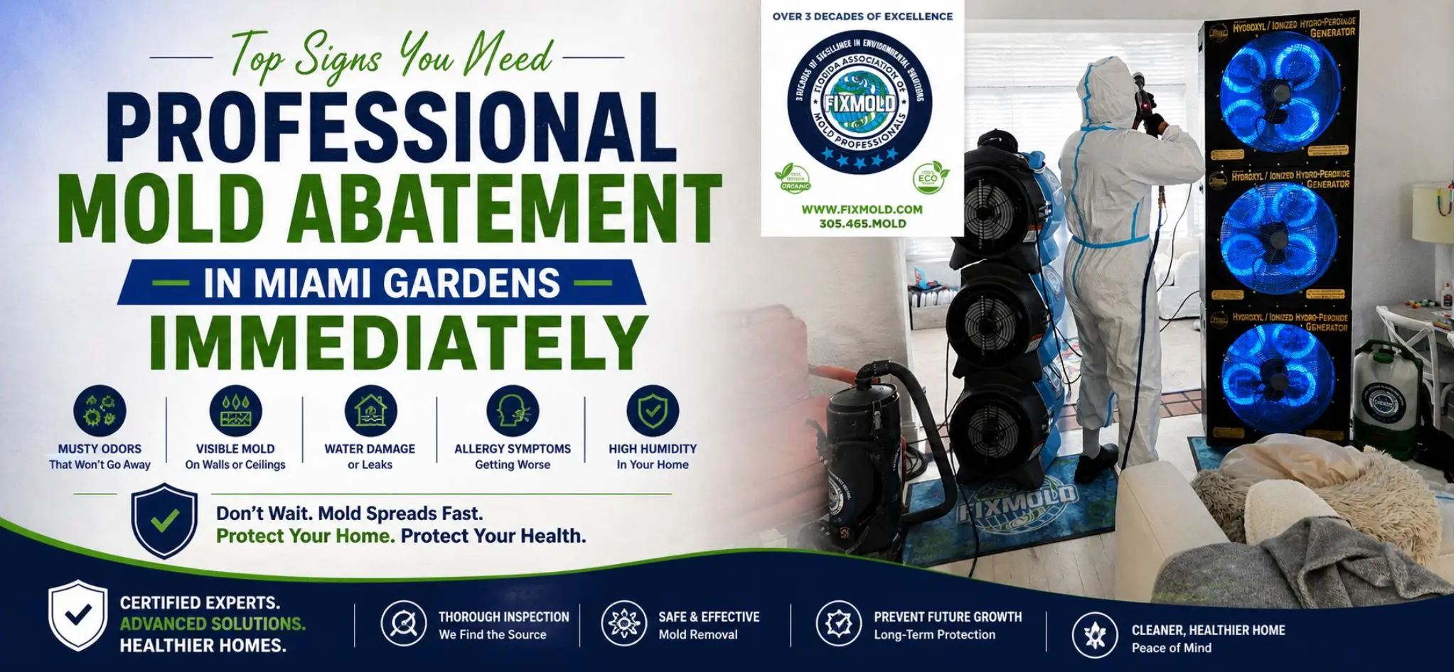 Mold Abatement in Miami Gardens