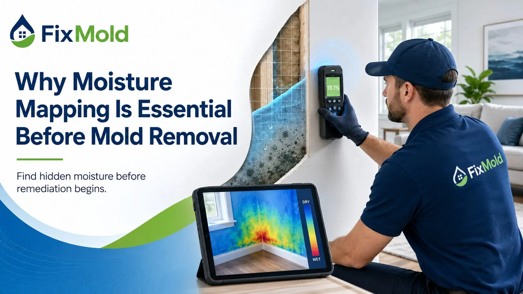Why Moisture Mapping Is Essential Before Mold Removal