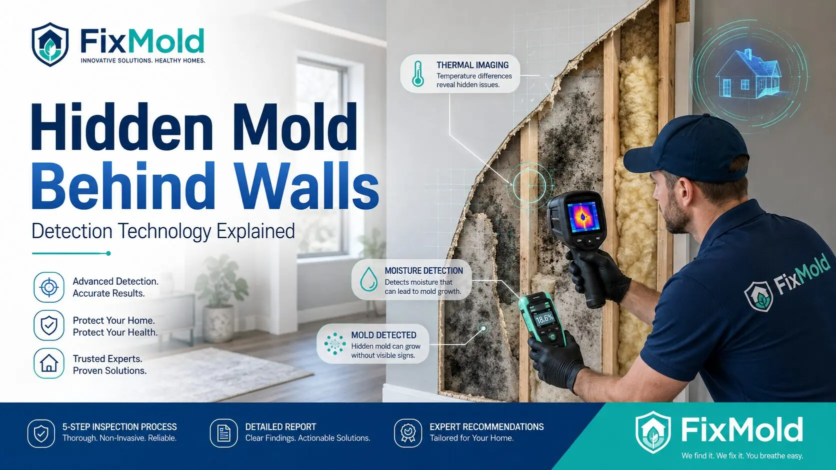 Hidden Mold Behind Walls