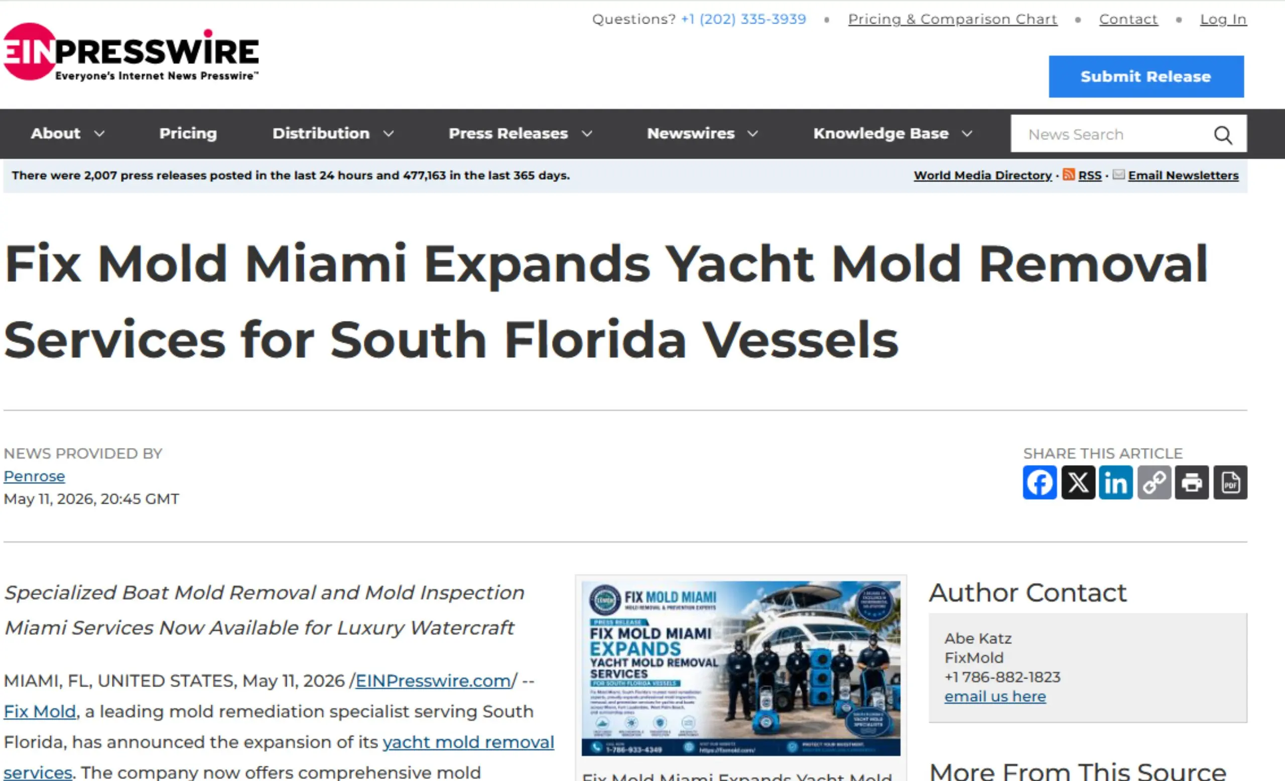 South Florida Vessels