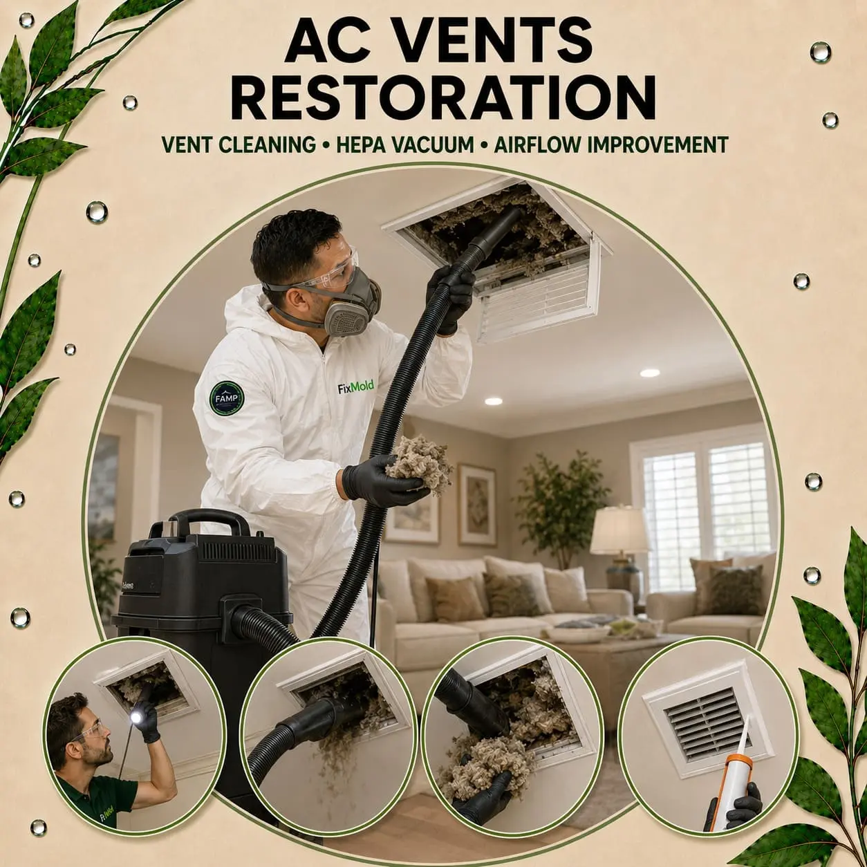 Rodent Dropping Removal & Disinfection